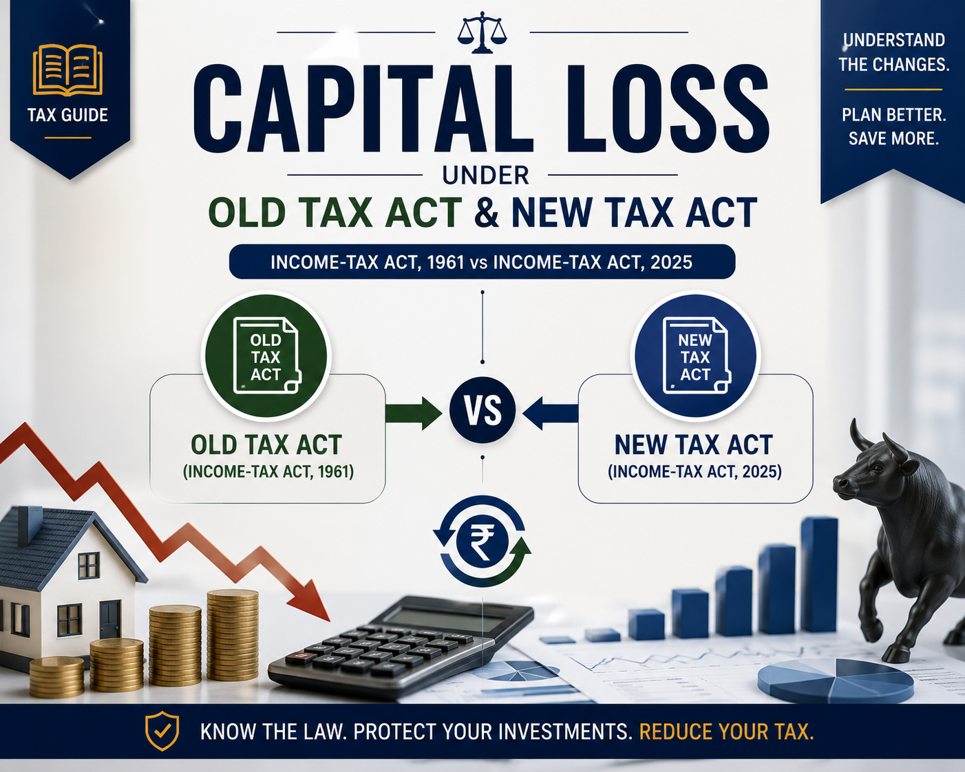 Capital Loss Under Old Tax And New Tax Act